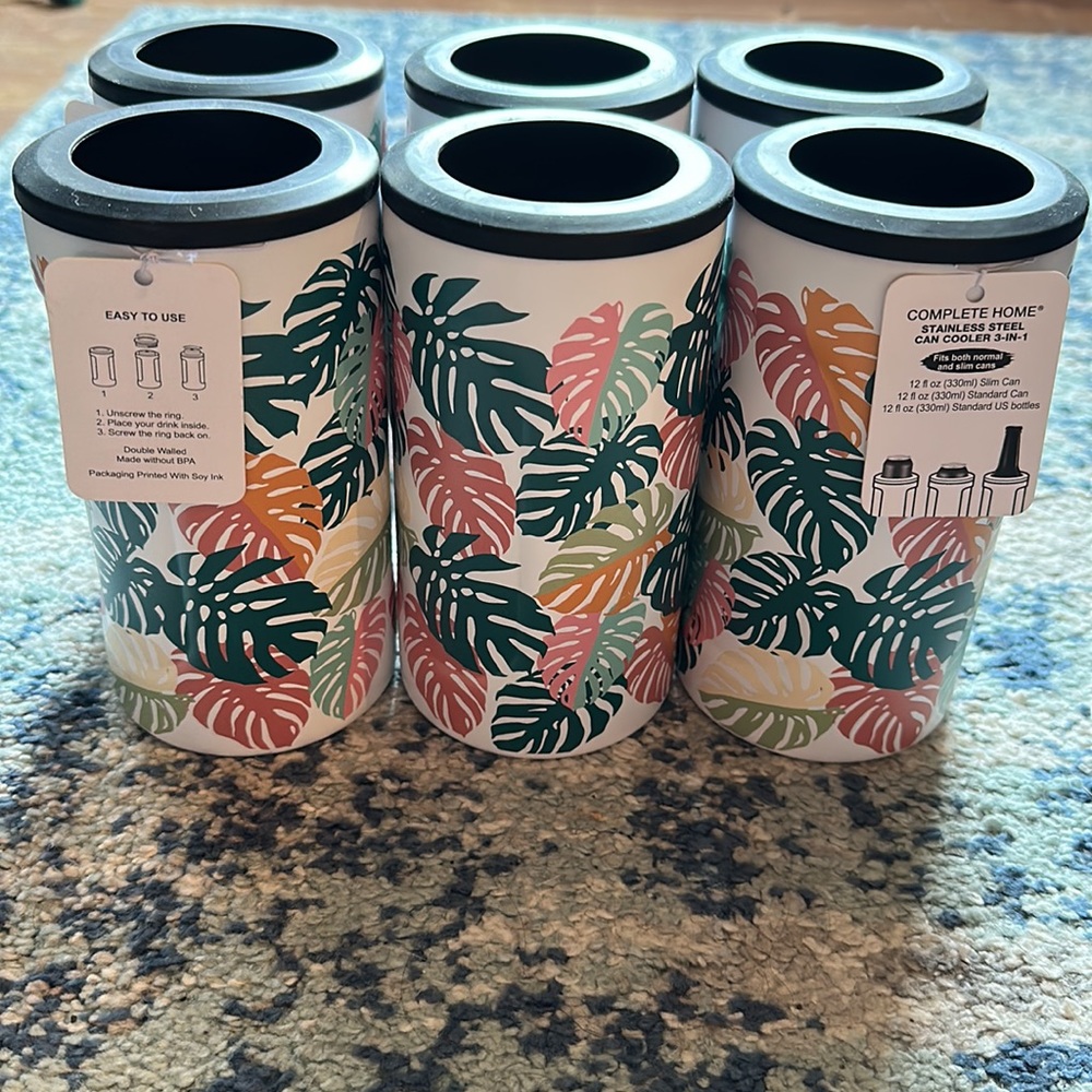 Stainless Steel Can Cooler 3-in-1